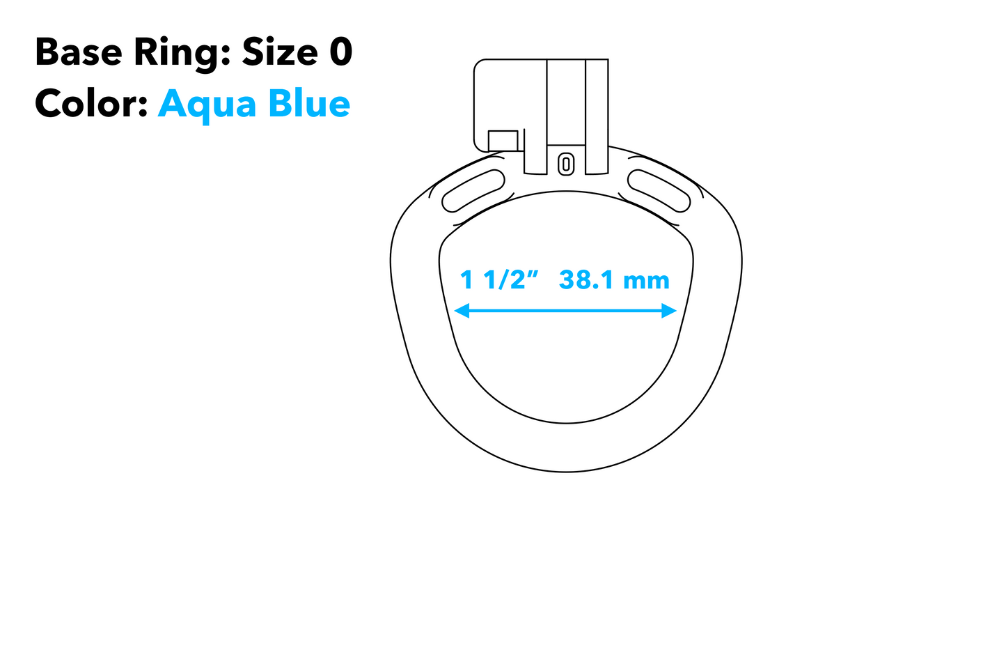 Base Ring (Aqua Blue)