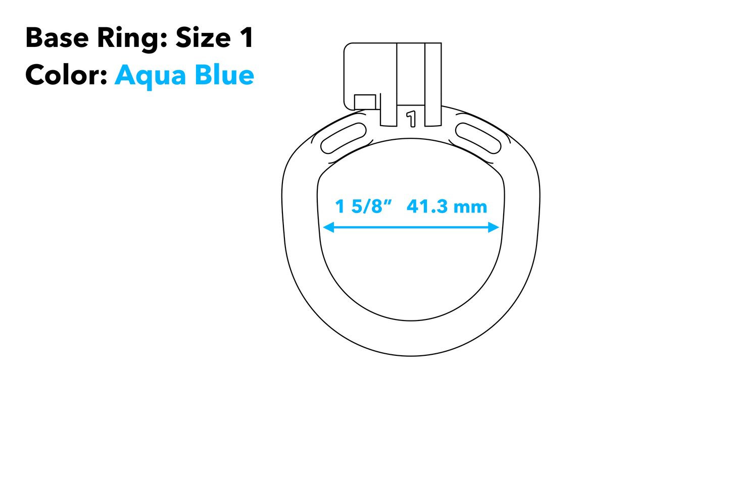 Base Ring (Aqua Blue)
