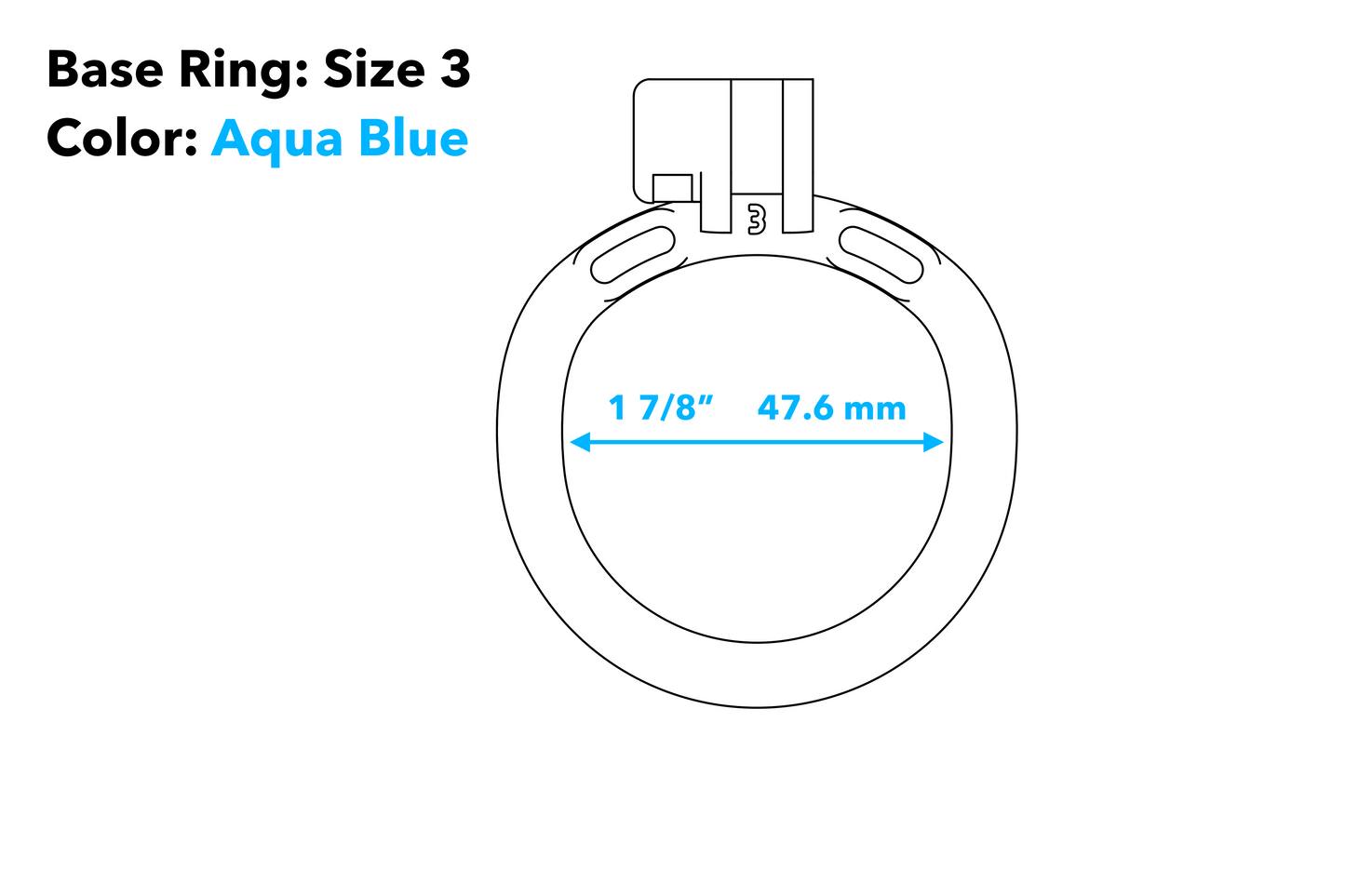 Base Ring (Aqua Blue)
