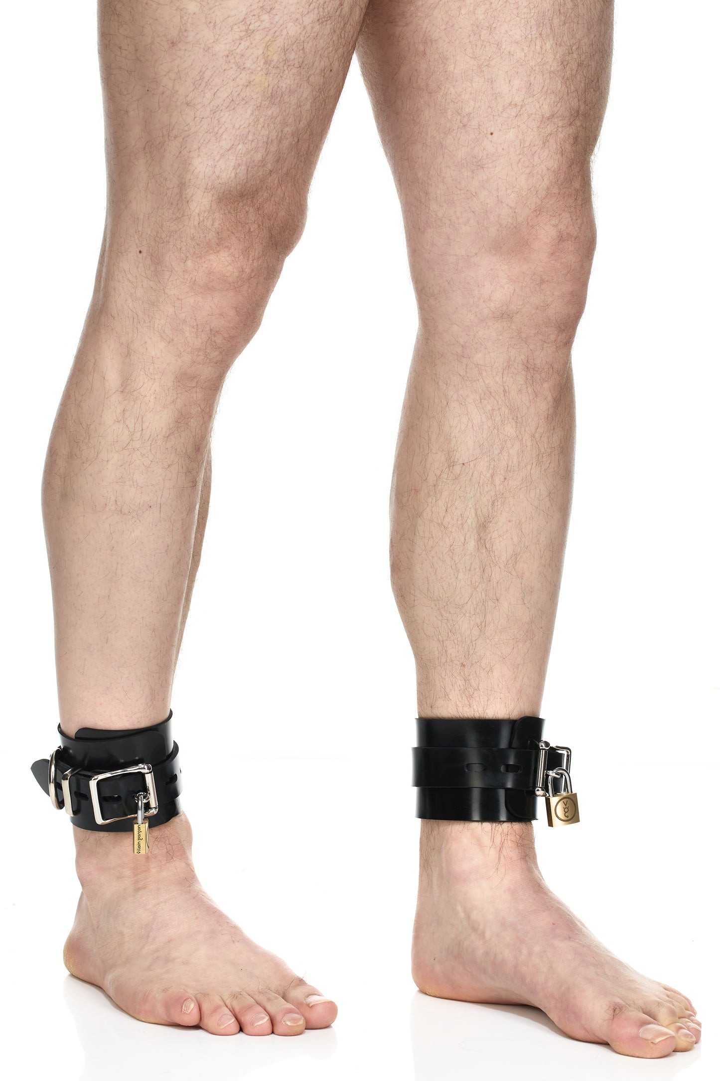 Heavy Rubber Ankle Cuffs (2pcs)