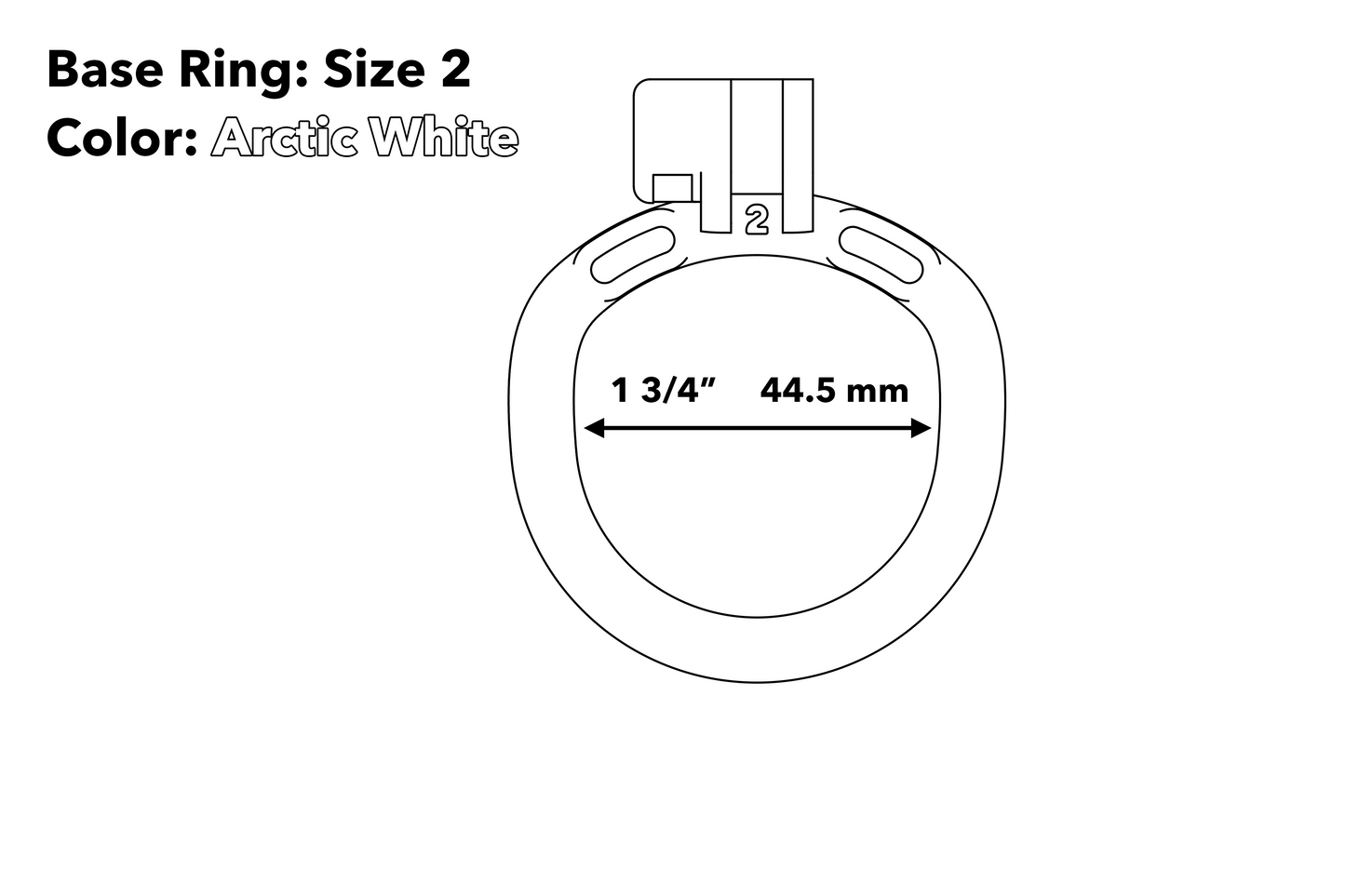 Base Ring (Arctic White)