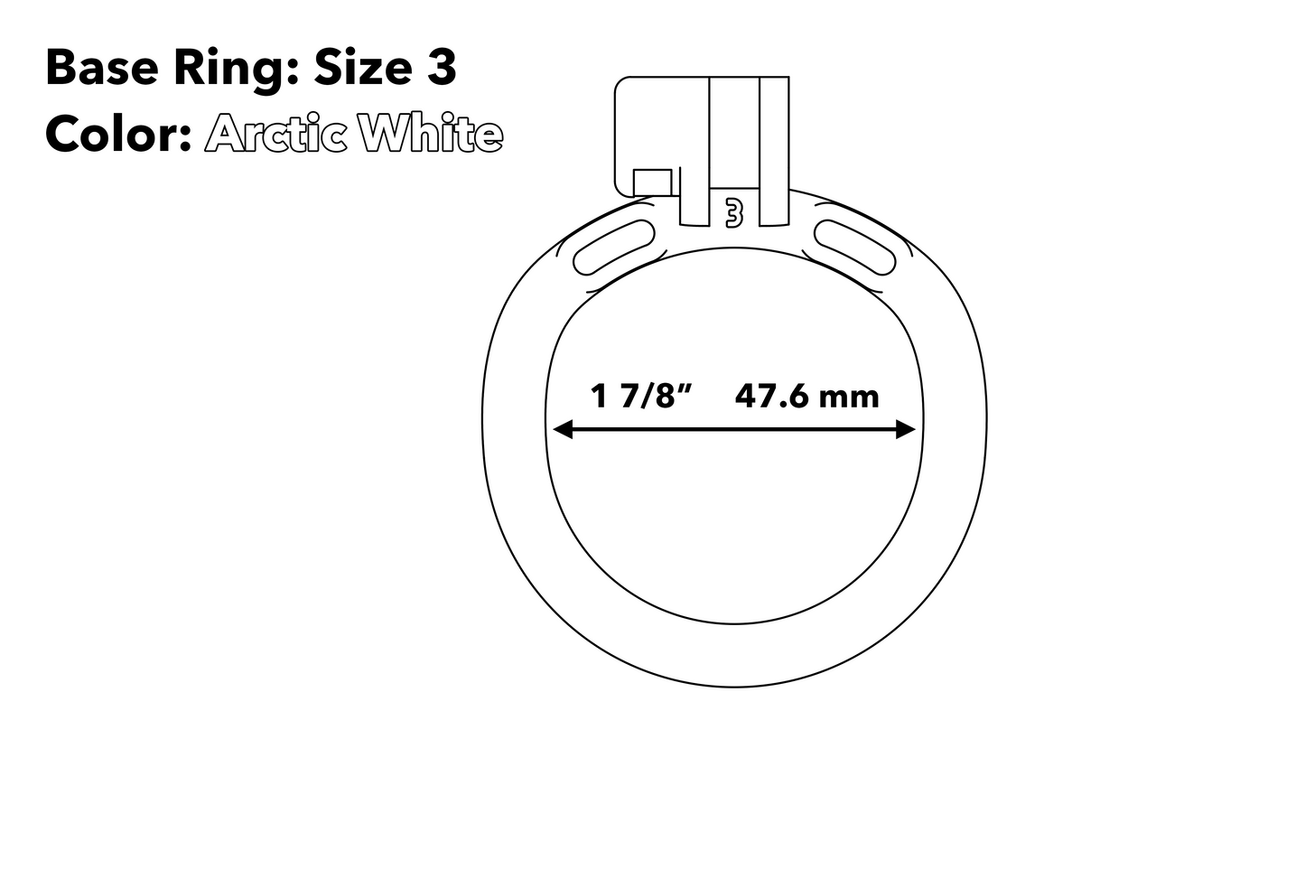 Base Ring (Arctic White)