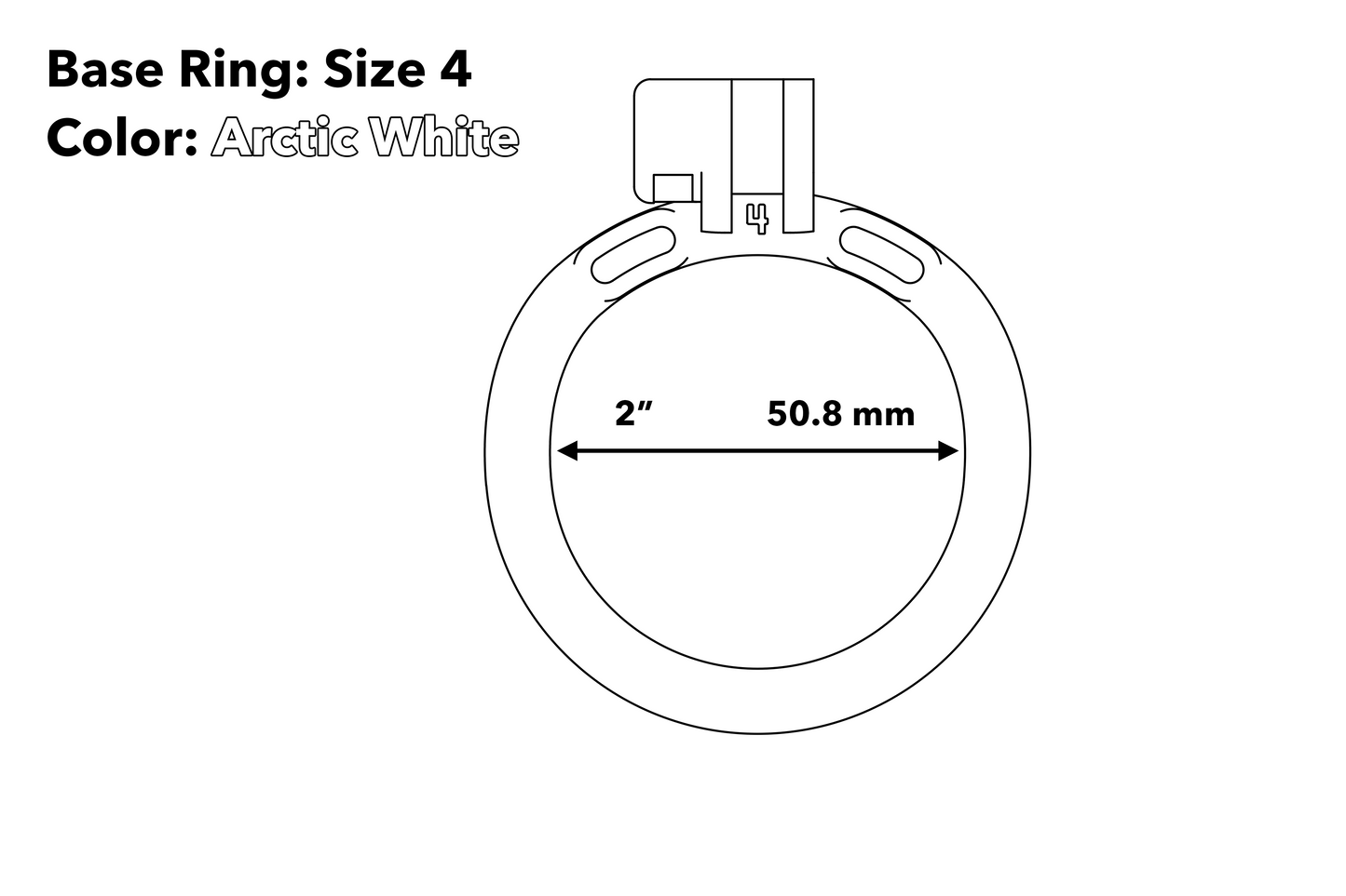 Base Ring (Arctic White)