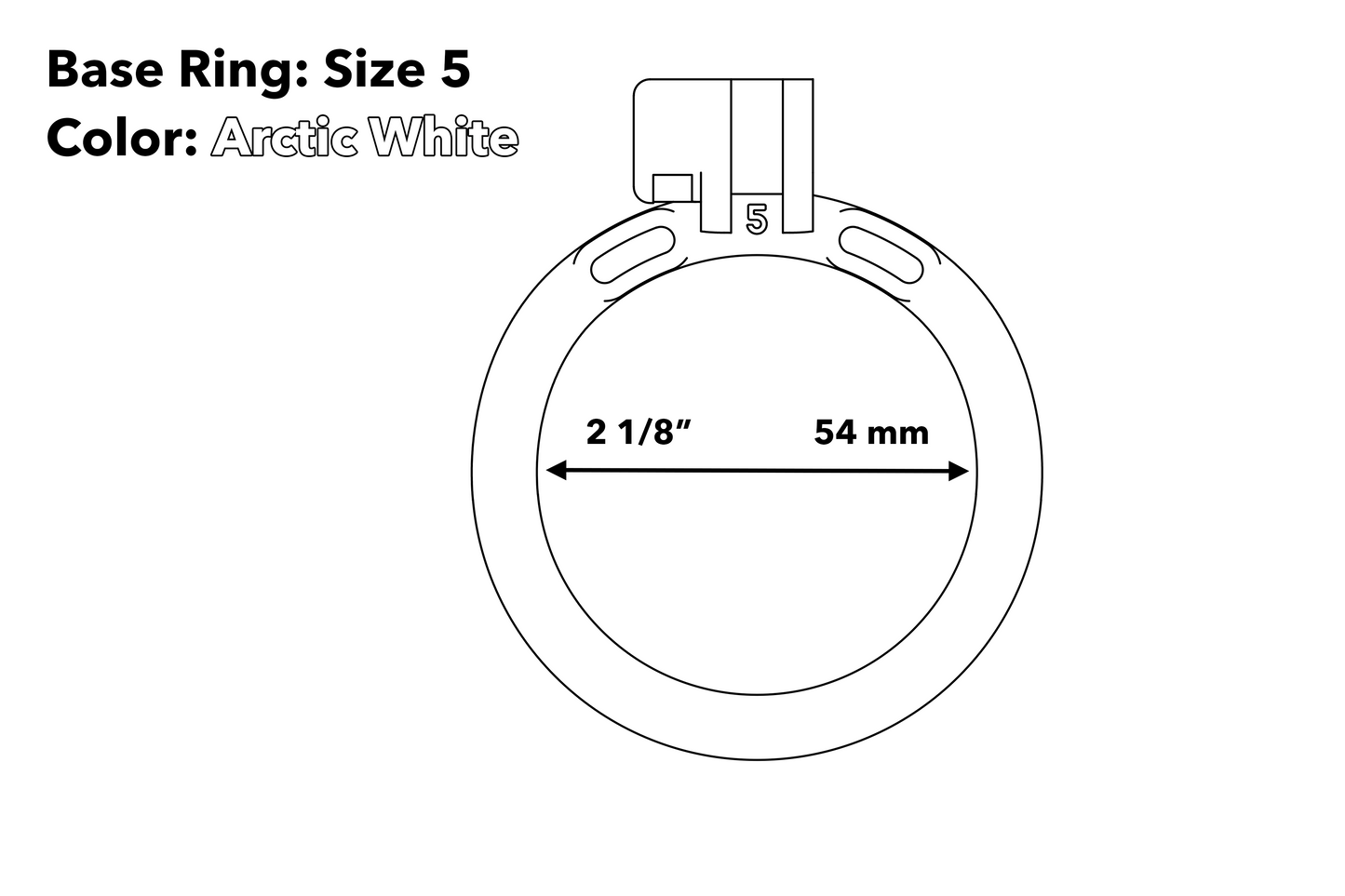 Base Ring (Arctic White)