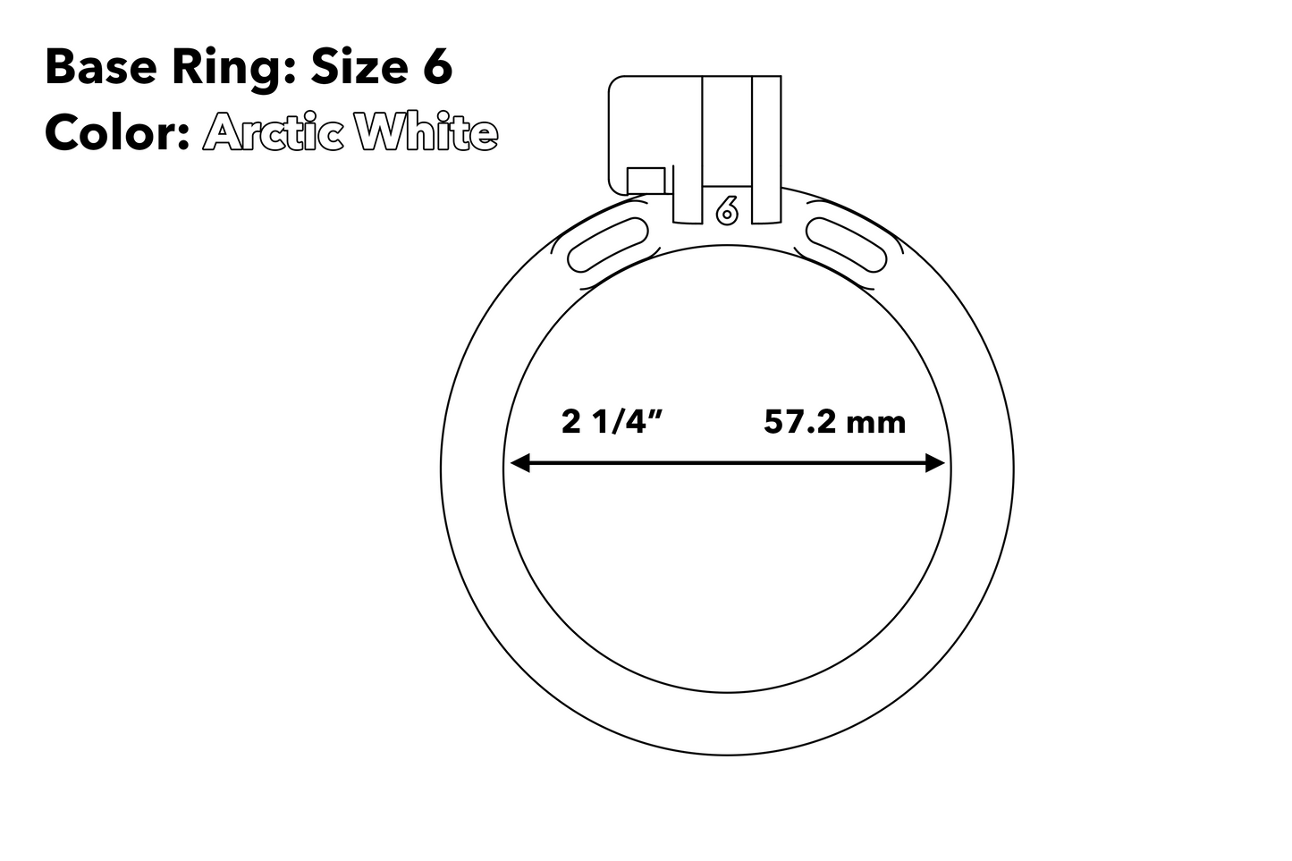 Base Ring (Arctic White)