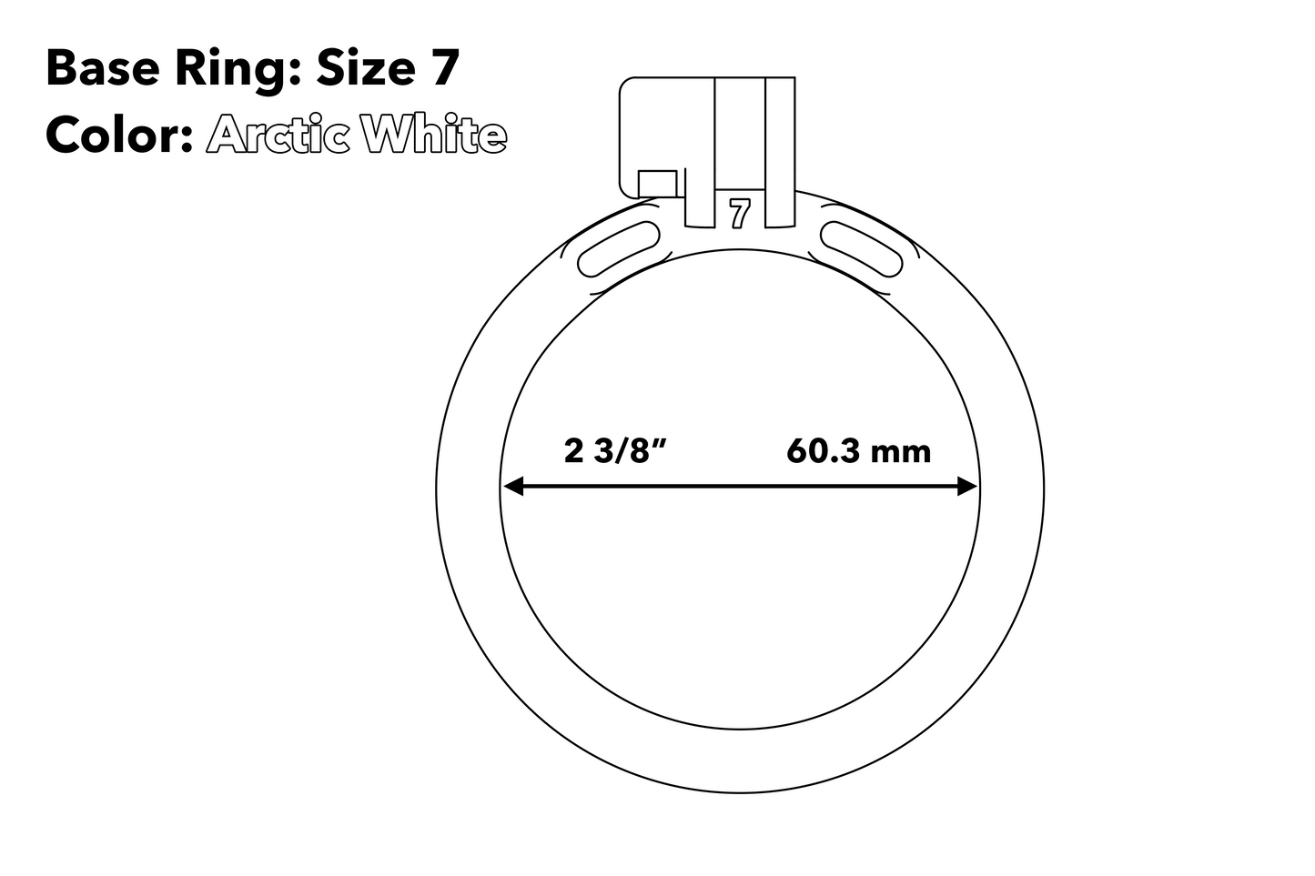 Base Ring (Arctic White)