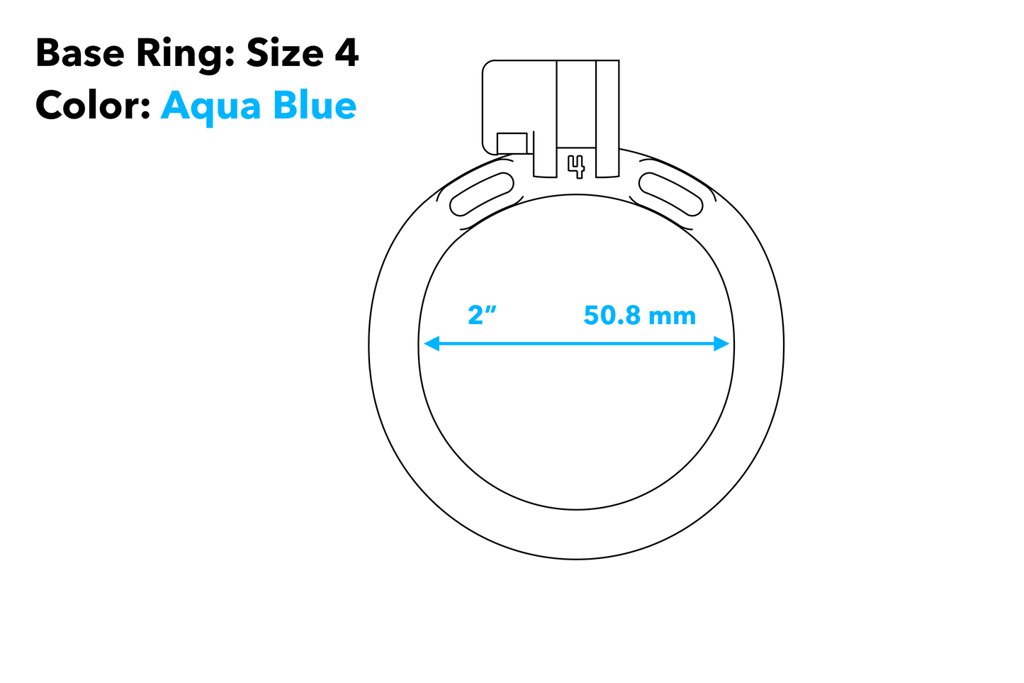 Base Ring (Aqua Blue)