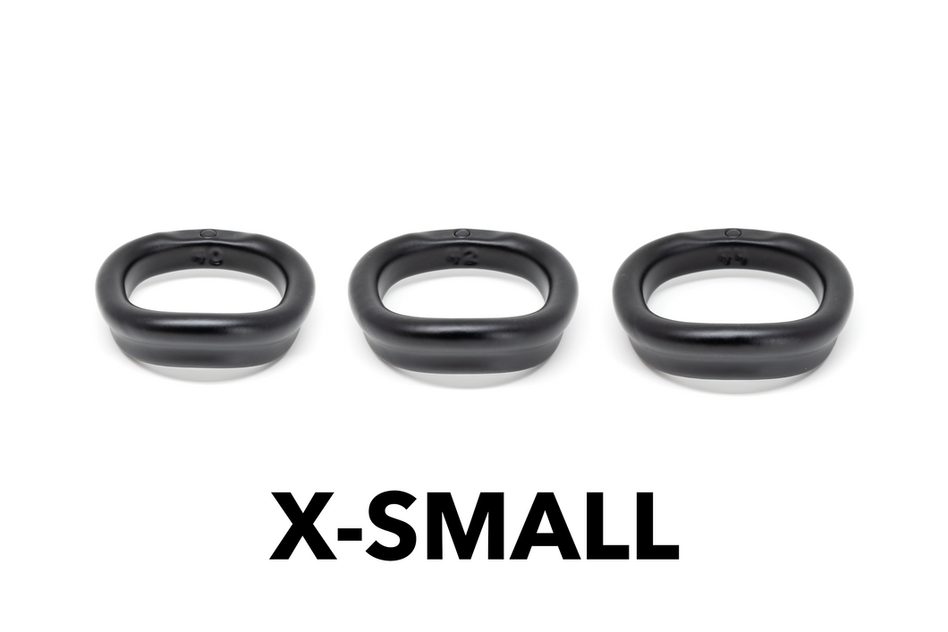 X-Small Mk1 Cock Ring Pack (40, 42, 44mm)
