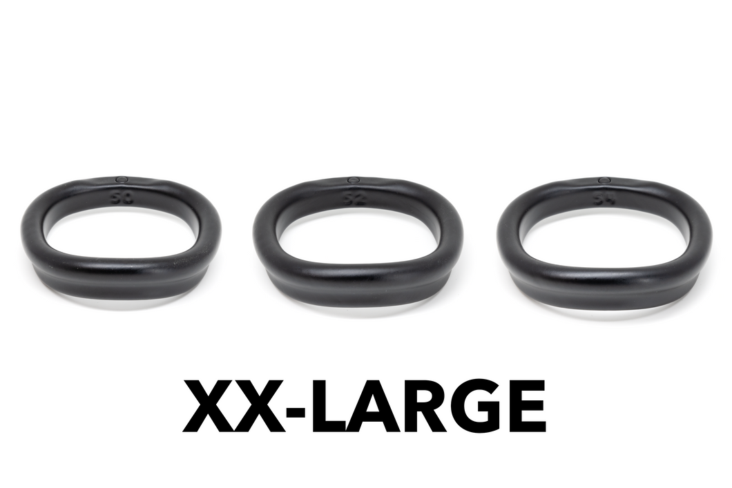 XX-Large Mk1 Cock Ring Pack (50, 52, 54mm)
