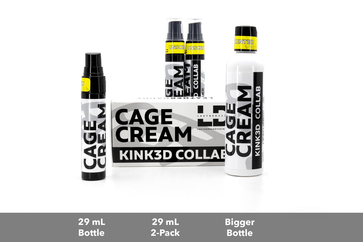 LeatherDaddy x KINK3D Cage Cream