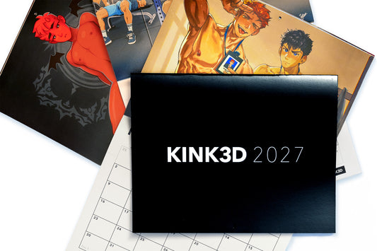 KINK3D Locktober Year Calendar (2026-2027)