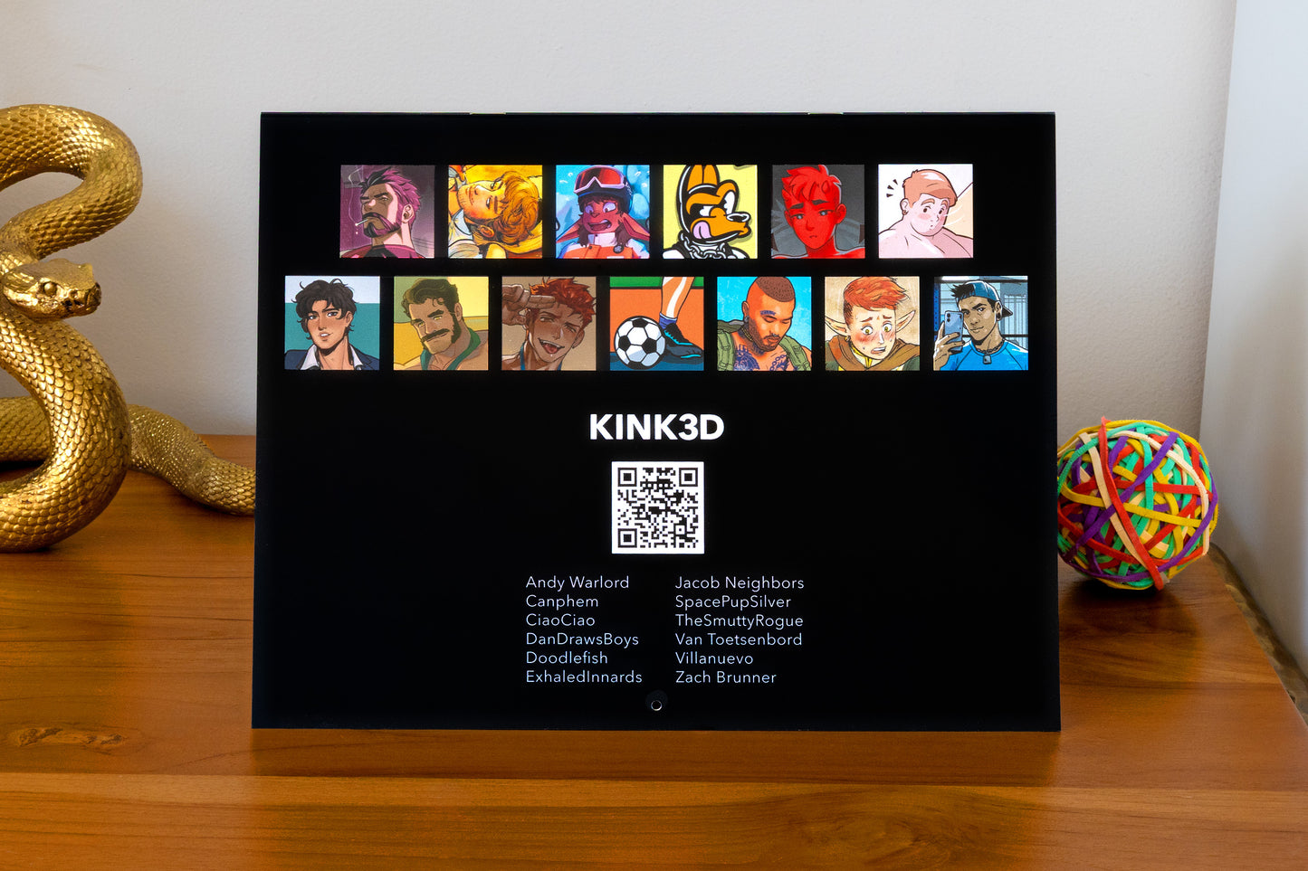 KINK3D Locktober Year Calendar (2026-2027)