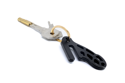 Cobra Logo Keychain (Black)