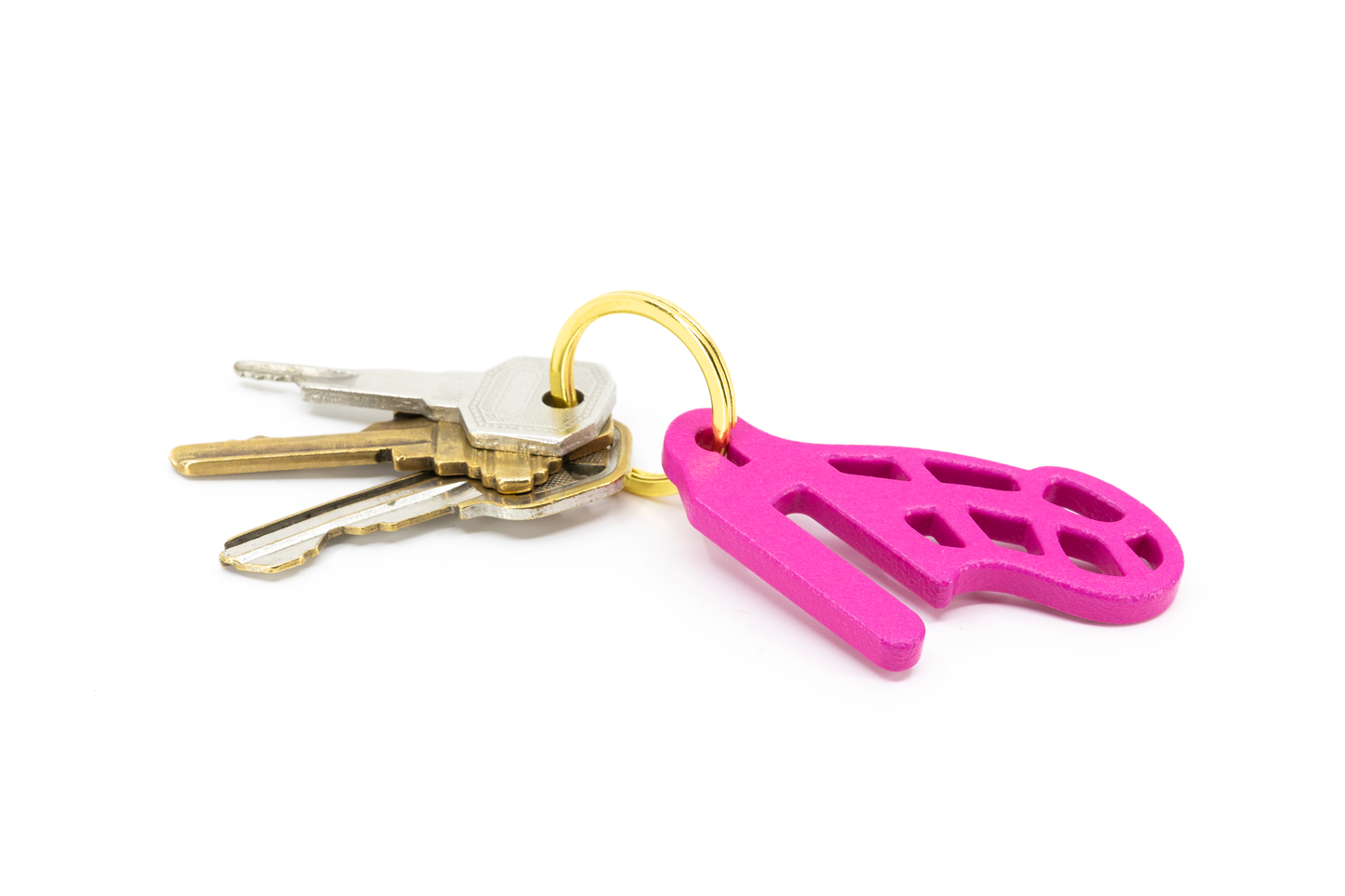 Cobra Logo Keychain (Fusion Pink)